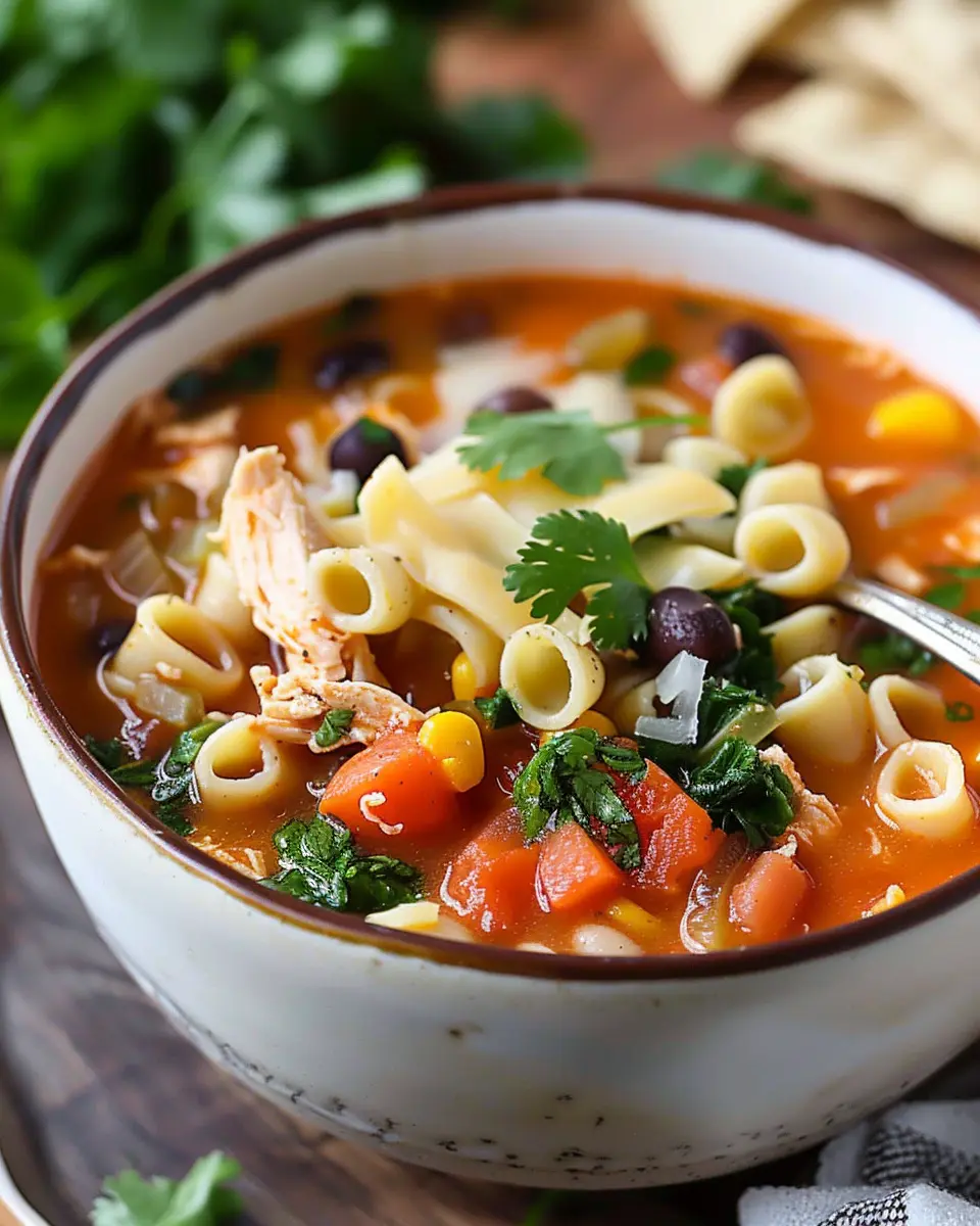 Easy Chicken Taco Soup Recipe: A Comforting Family Favorite