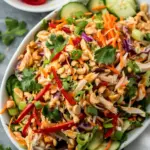 Chopped Thai Salad with Shredded Chicken