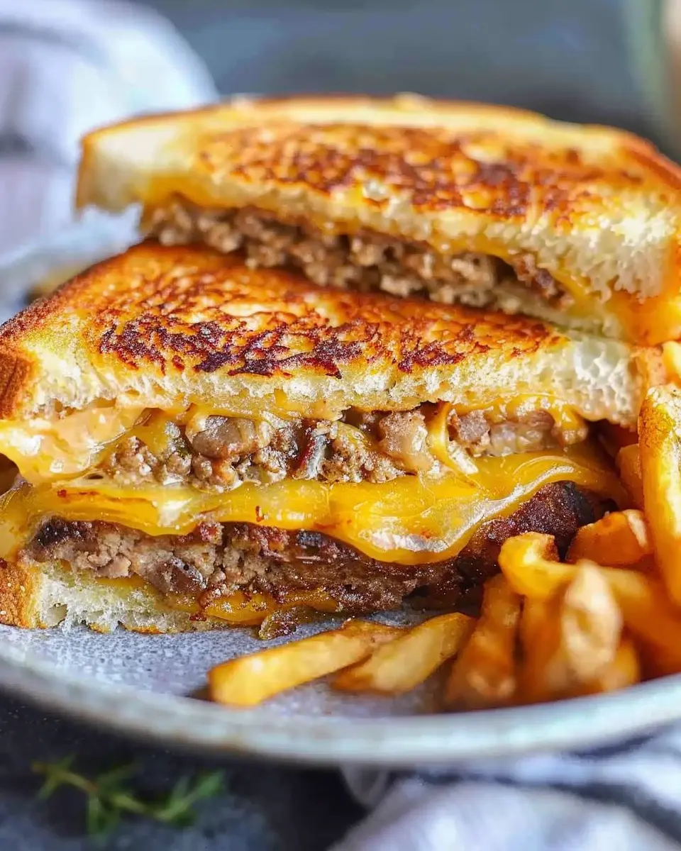 Classic Patty Melt with Turkey Bacon: A Delicious Twist at Home