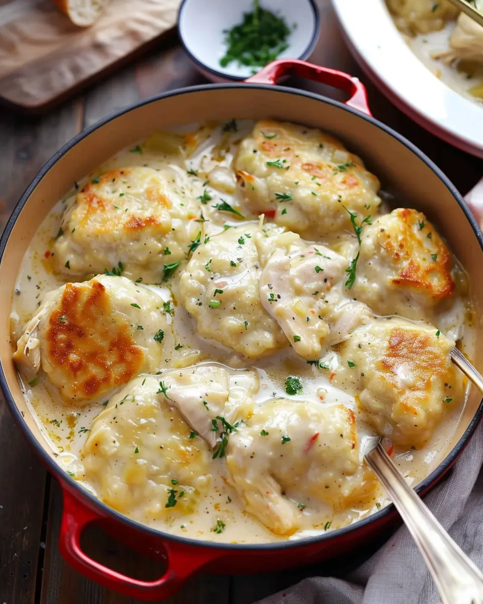 Chicken and Dumplings: Easy Comfort Food with Turkey Bacon Twist