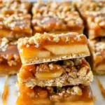 Salted Caramel Apple Bars