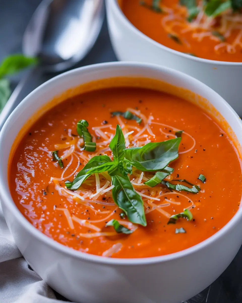 Easy Tomato Soup Recipe: Comforting Taste with Turkey Bacon Twist