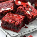 Best Homemade Red Velvet Brownies