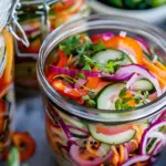 Quick Fridge Pickled Vegetables