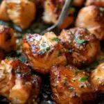 Hot Honey Salmon Bites
