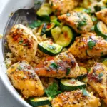 Easy Baked Chicken and Zucchini Recipe