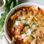 Easy Creamy Lasagna Soup