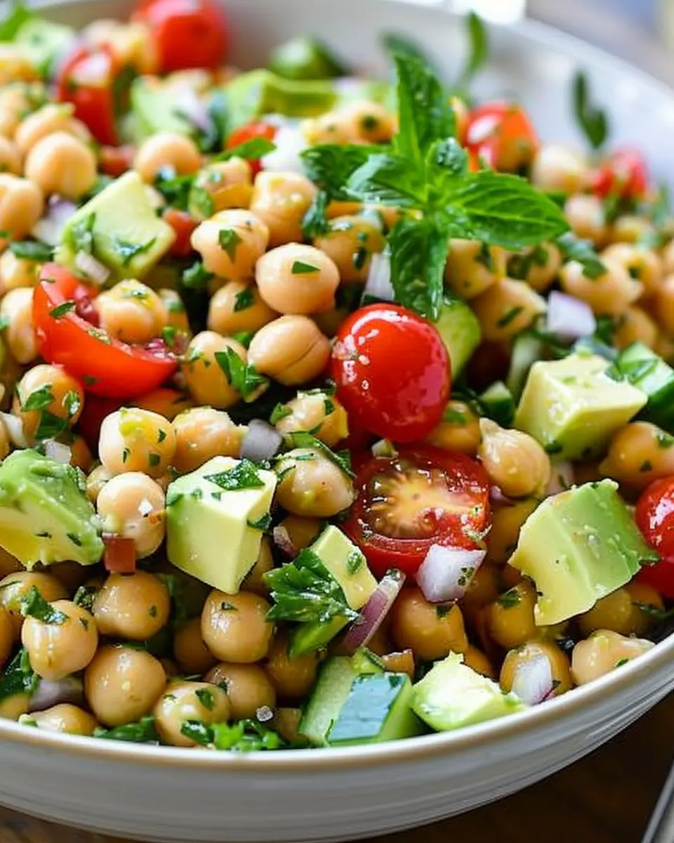 Chickpea Salad with Avocado: A Deliciously Fresh Twist for You