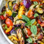 Roasted Vegetable Orzo Salad