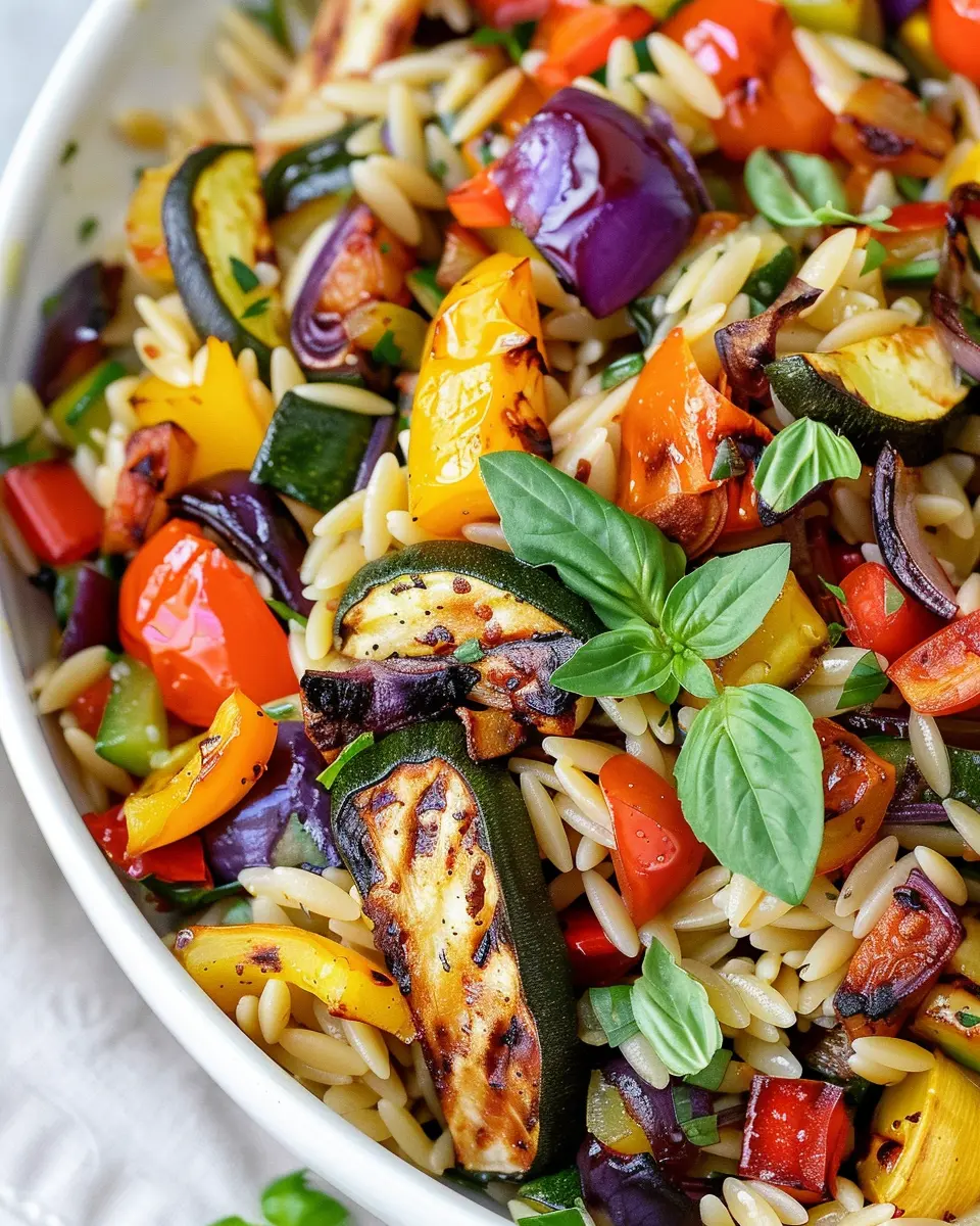 Roasted Vegetable Orzo Salad: The Best Healthy Side Dish You’ll Love