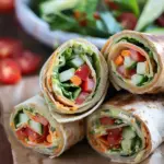 Veggie Tortilla Rollups
