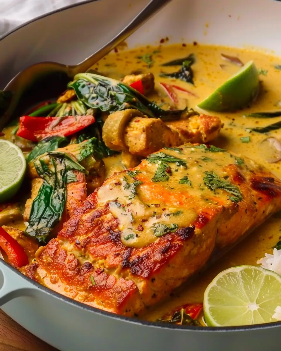 Caribbean-Style Coconut Curry Salmon: A Flavorful Twist on Comfort Food