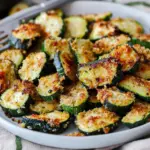 Air Fryer Parmesan Zucchini