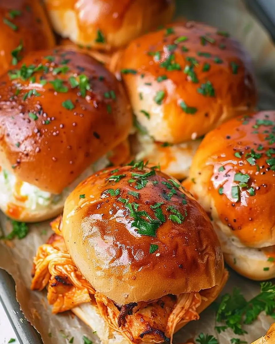 Spicy Buffalo Chicken Sliders: Easy, Tasty Treat for Game Day