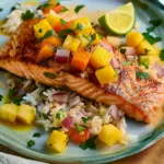 Salmon with Mango Salsa