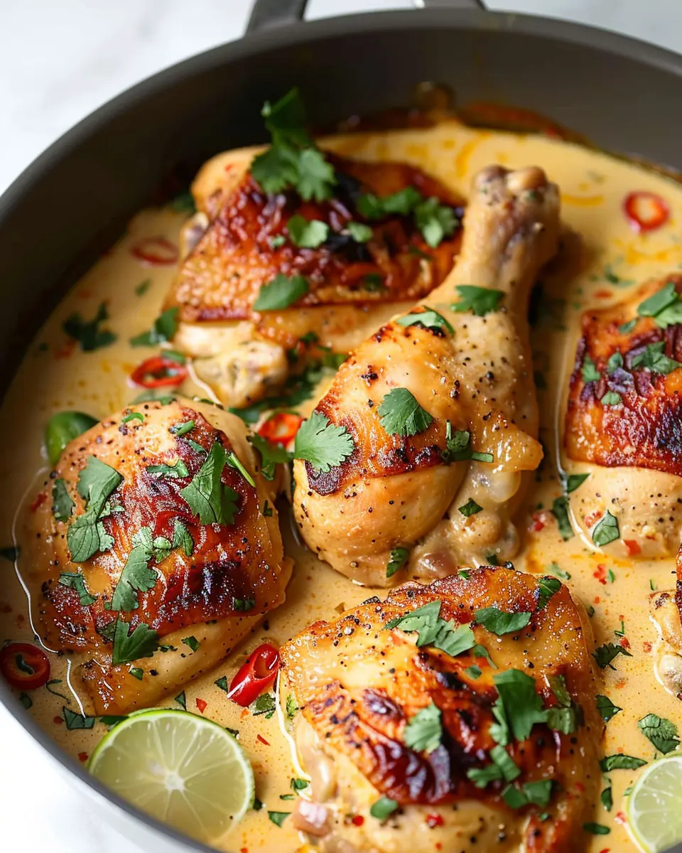 Creamy Coconut Milk Chicken Recipe