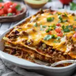 Taco Casserole With Tortillas