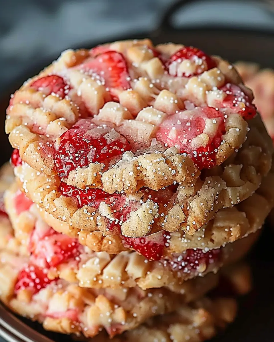 Strawberry Crunch Cookies: Indulgent Treats for Every Cookie Lover