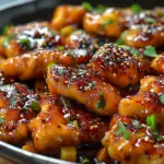 Sweet and Spicy Honey Pepper Chicken
