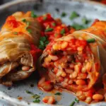 Lentil & Rice Vegan Cabbage Rolls