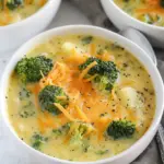 Broccoli Cheese and Potato Soup