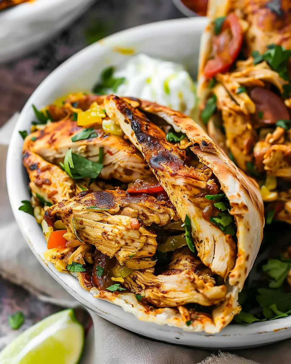 vSlow Cooker Chicken Shawarma: Easy, Flavor-Packed Delight