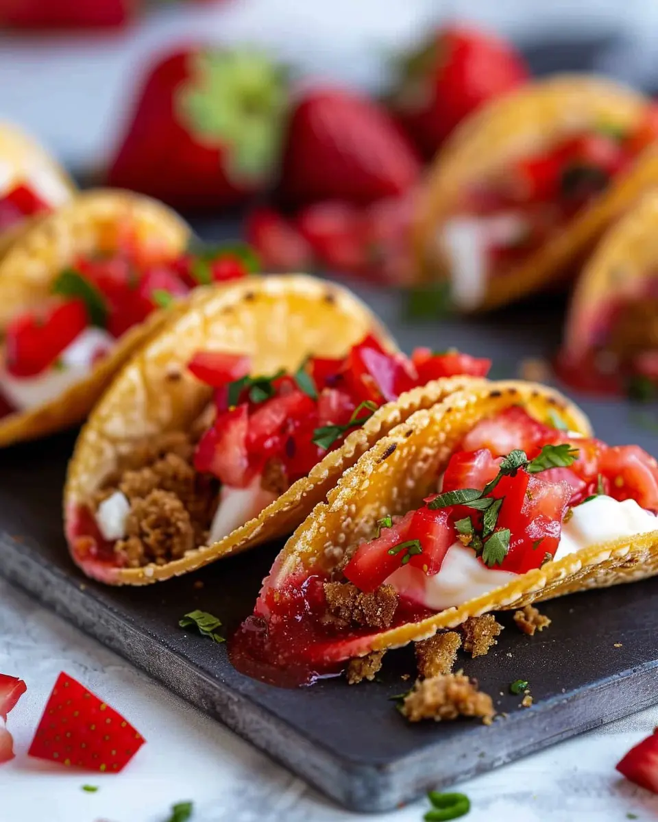Cheesecake Tacos: Indulgent Treats for Your Sweet Tooth