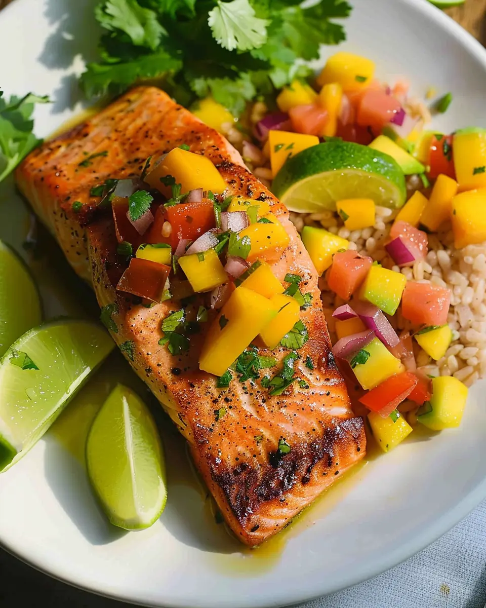 Salmon with Mango Salsa: Easy Recipe for a Fresh Summer Meal