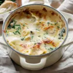 Creamy White Lasagna Soup