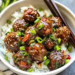 Mongolian Beef Meatballs