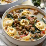 Sausage Tortellini Soup