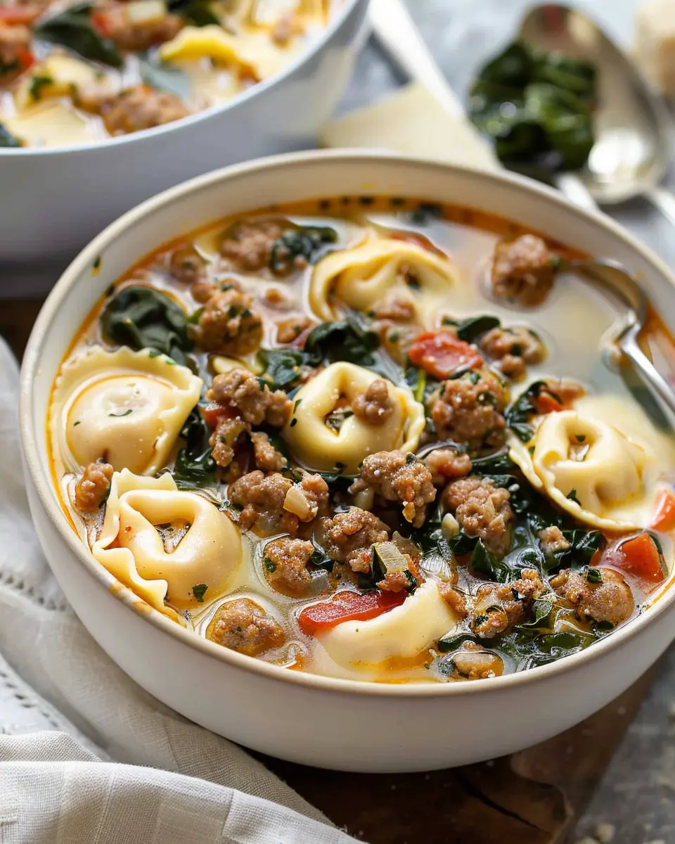 Sausage Tortellini Soup: A Cozy, Family-Friendly Dinner Delight