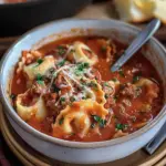 Lasagna Soup with Tortellini