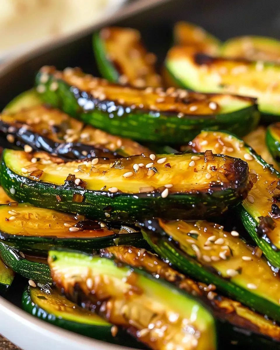 Hibachi Zucchini: Easy Recipe with Turkey Bacon and Chicken Ham