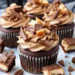 Snickers Cupcakes