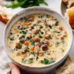 Creamy Parmesan Italian Sausage Soup