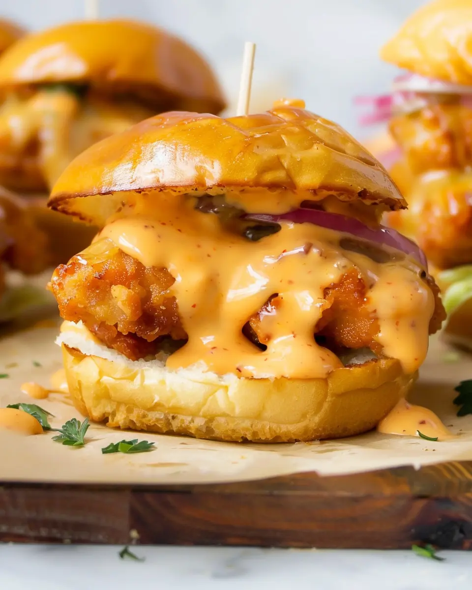 Bang Bang Chicken Sliders Recipe: Juicy Delight with Turkey Bacon