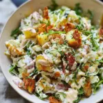 Crispy Smashed Potato Salad