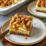 Apple Caramel Cheesecake Bars