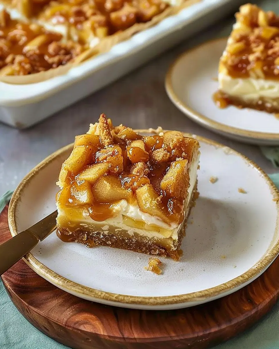 Apple Caramel Cheesecake Bars: The Best Indulgent Treat Ever