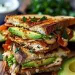 Chicken Avocado Melt Sandwich
