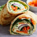 Cream Cheese & Veggie Roll-Up