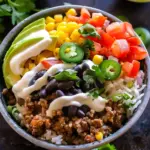 Taco Brown Rice Bowls
