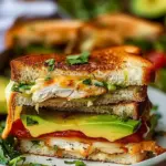 Chicken Avocado Melt Sandwich