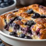 Blueberry Cottage Cheese Breakfast Bake