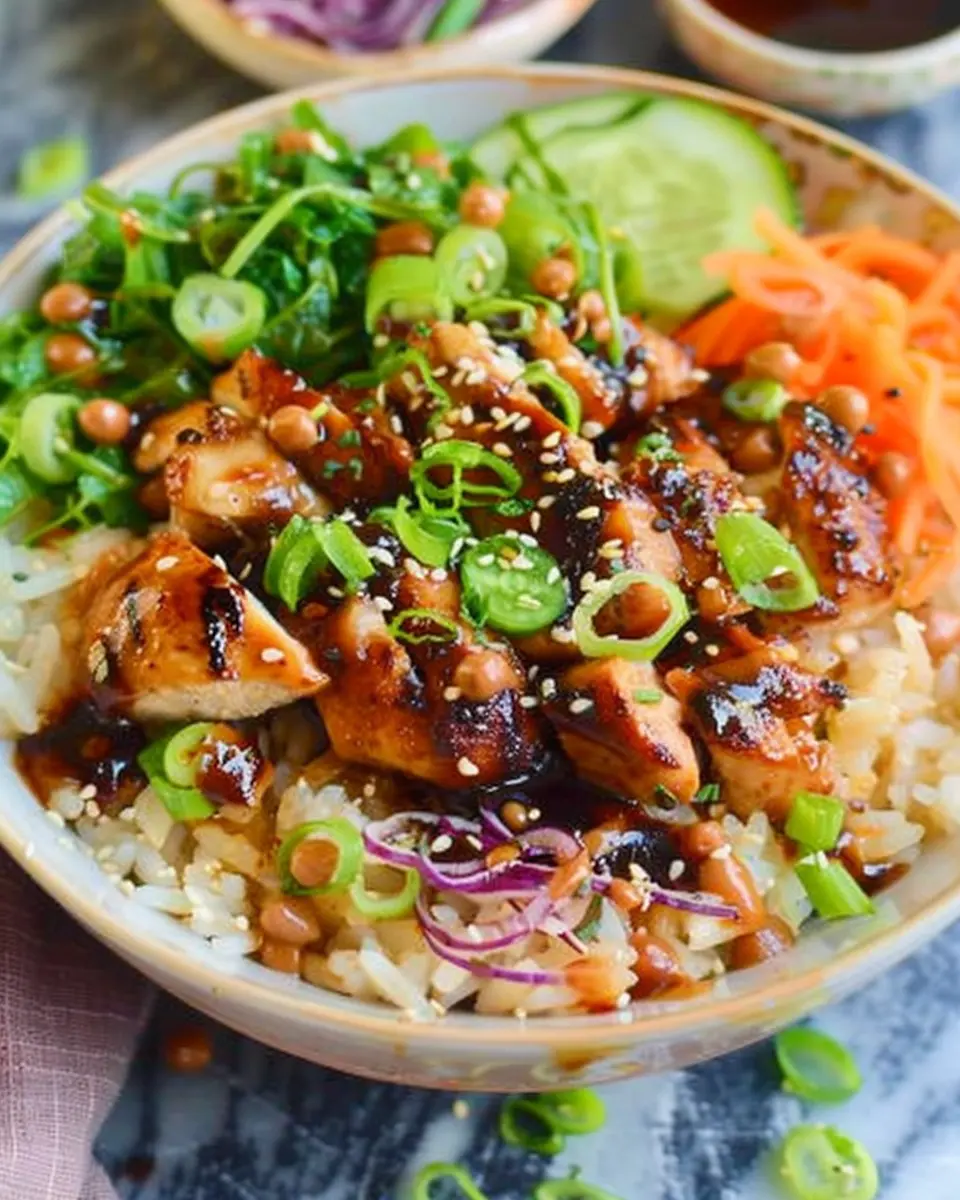 Teriyaki Chicken Bowl: Easy and Flavorful Homemade Delight
