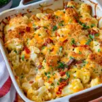 Loaded Cauliflower Casserole