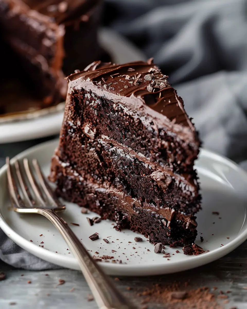 Rich and Moist Chocolate Cake: The Best Indulgent Recipe Ever