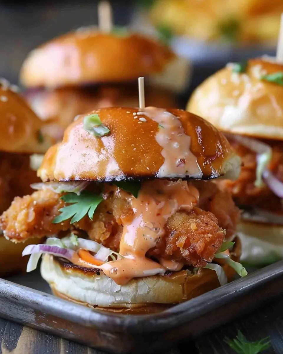 Bang Bang Chicken Sliders: Easy, Flavor-Packed Weekend Delight
