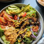 Chipotle Ranch Burger Bowls